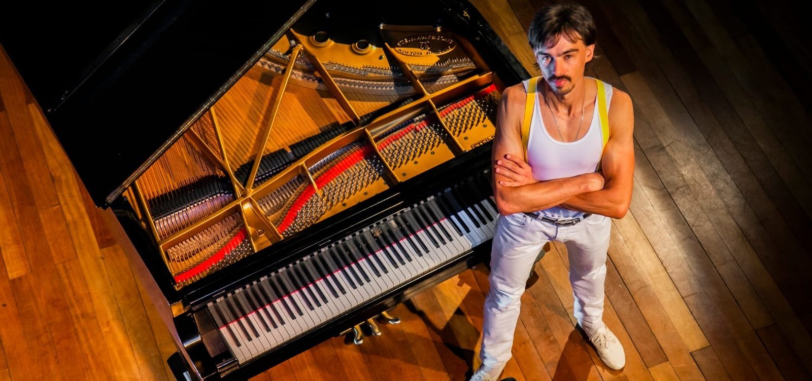 Bruno Hrabovsky traz turnê de 10 anos de Rock ao Piano a Salvador em abril