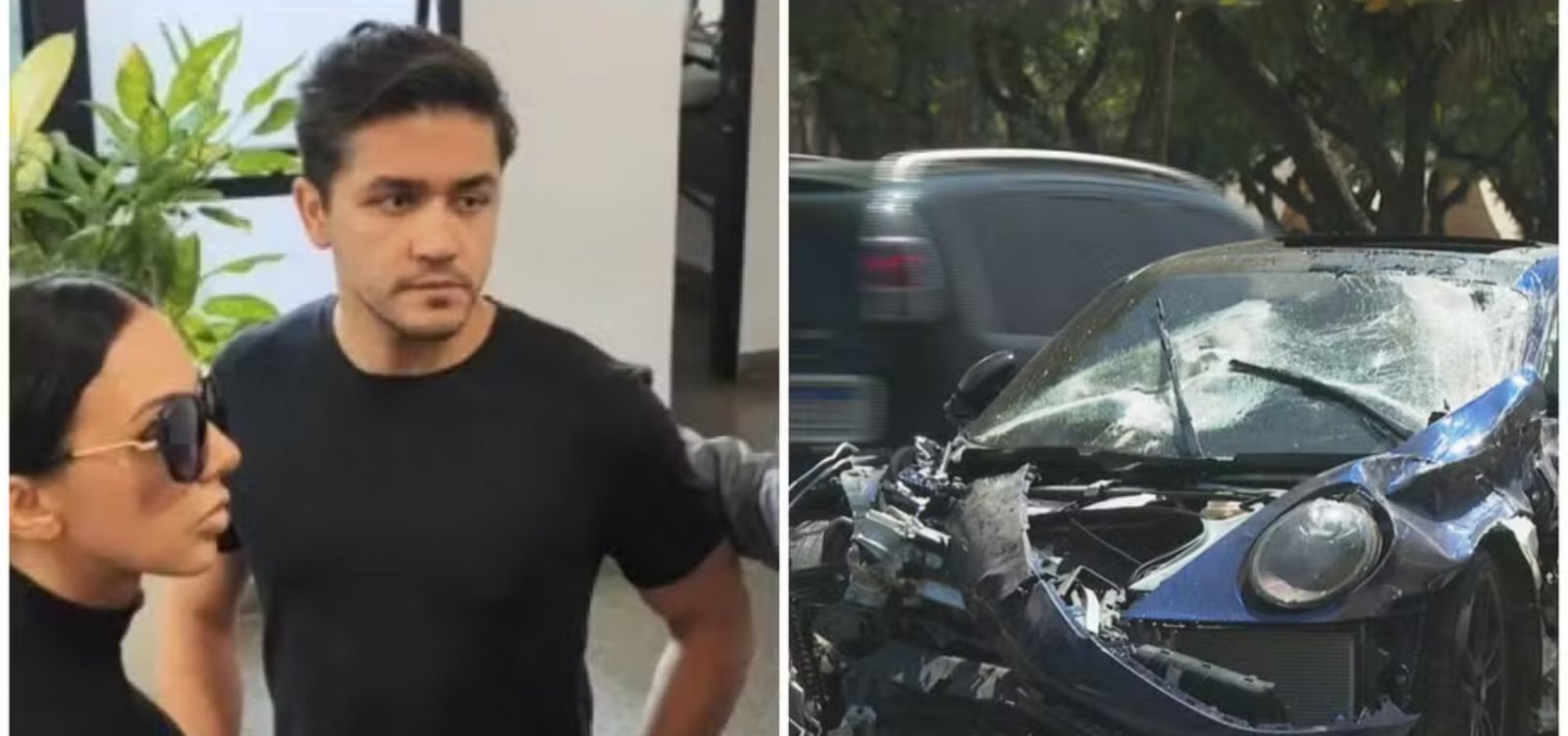 Amigo depõe à polícia e confirma que motorista do Porsche bebeu antes do acidente