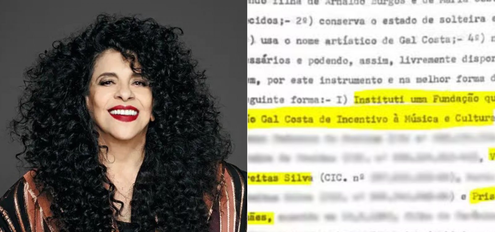 Filho de Gal Costa faz acordo com primas da cantora para criar fundação com nome da artista