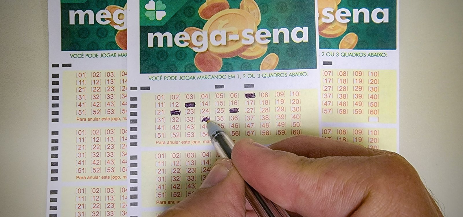 Somadas, três apostas baianas faturam R$ 155 mil no sorteio da Mega-Sena nesta terça-feira 