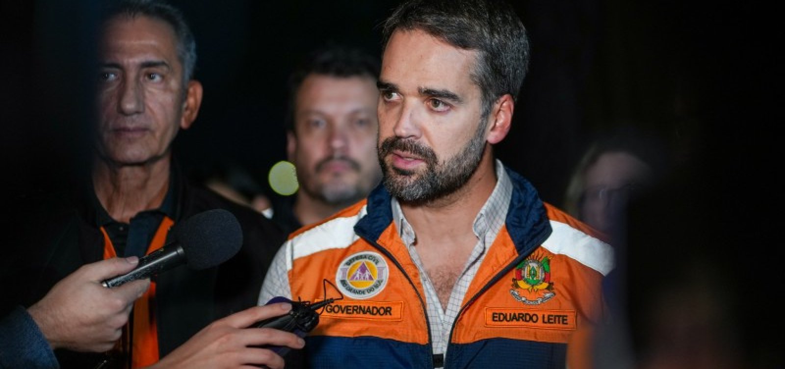 "Não é hora de procurar culpados" pela tragédia no Rio Grande do Sul, diz Eduardo Leite