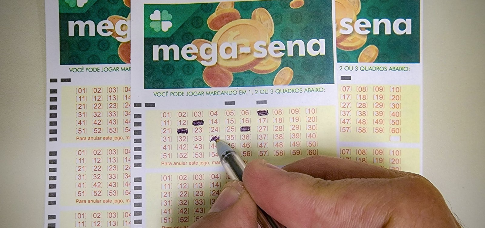 Mega-Sena vai sortear R$ 40 milhões nesta quinta-feira