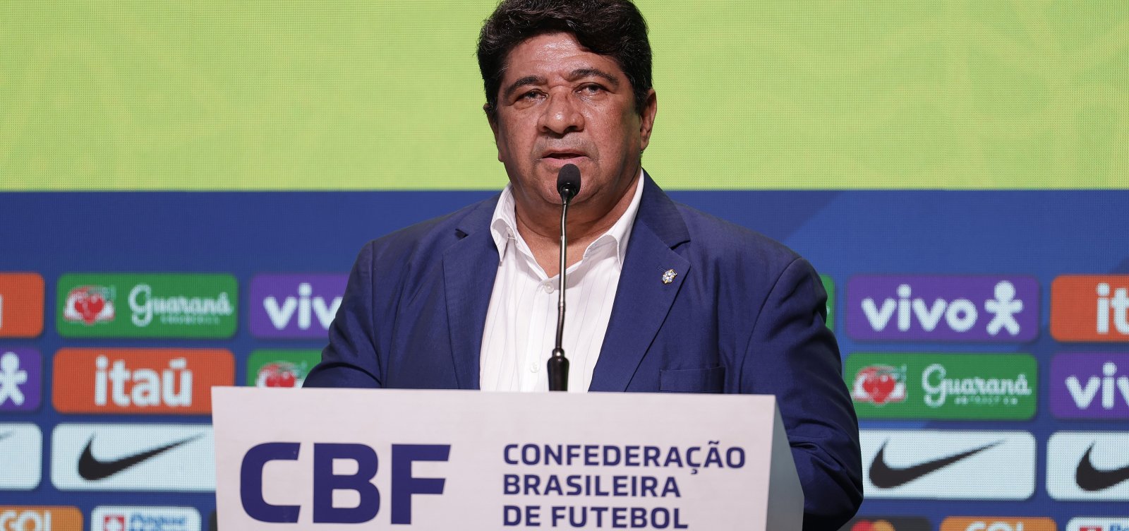 Presidente da CBF diz que pausa do Campeonato Brasileiro depende de decisão com clubes