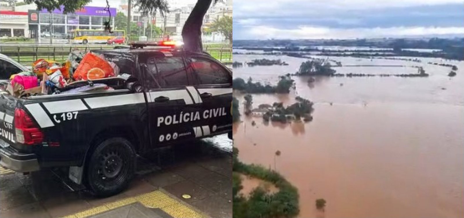 Polícia encontra depósito com itens furtados durante enchente no RS