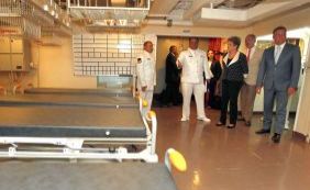 Em entrega de navio, Rui agradece homenagem à Bahia e cita manifestantes