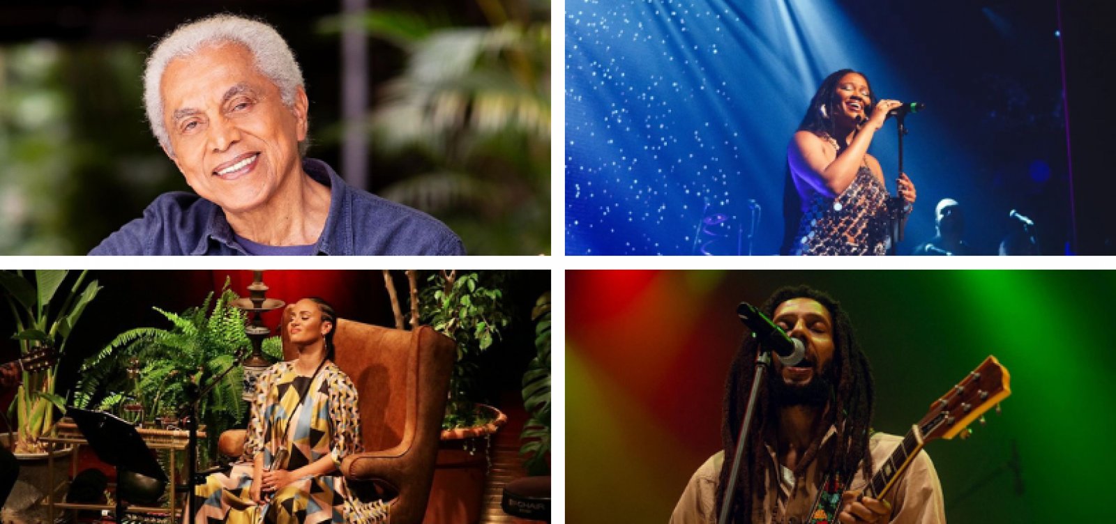 Julian Marley, Humberto Gessinger, Festival de jazz e Paulinho da Viola
