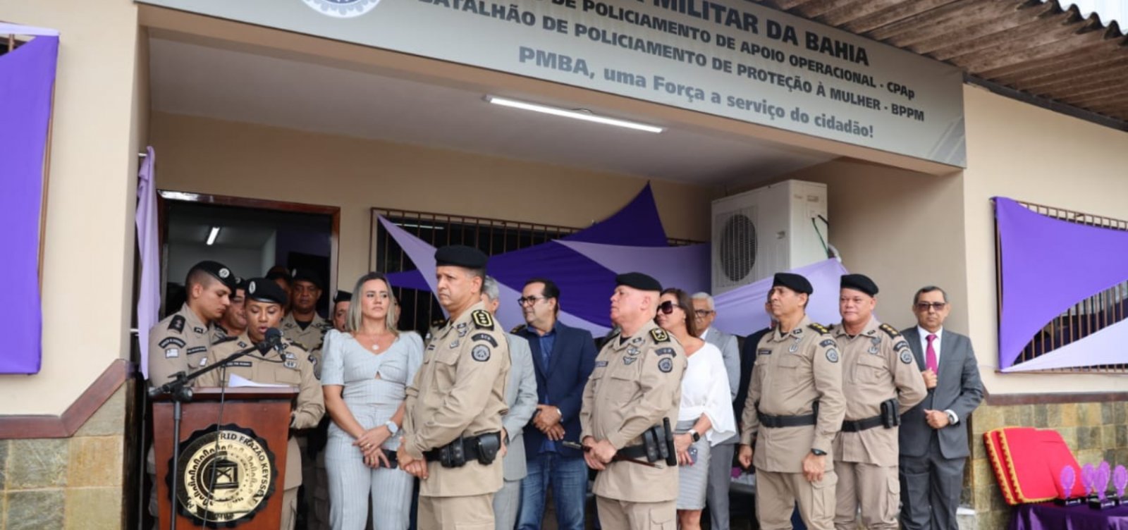Batalhão de Proteção à Mulher é inaugurado em Lauro de Freitas