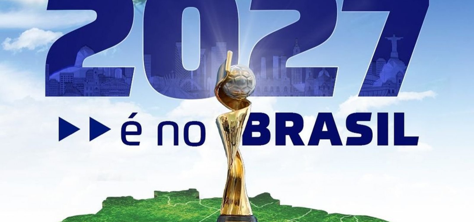 Brasil vai sediar a Copa do Mundo Feminina de Futebol 2027