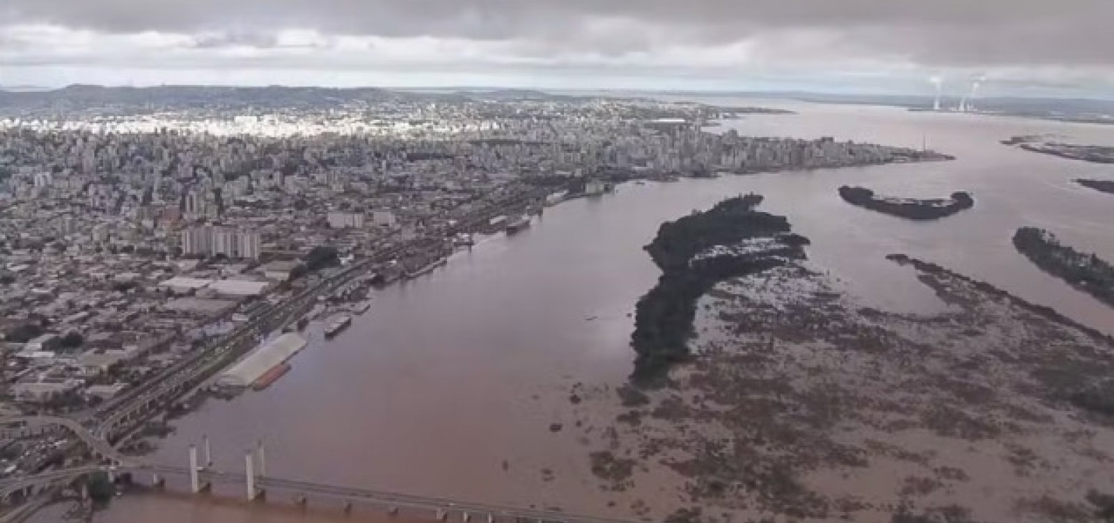 Número de mortos sobe para 169 no RS; nível do Guaíba segue acima dos 4 metros