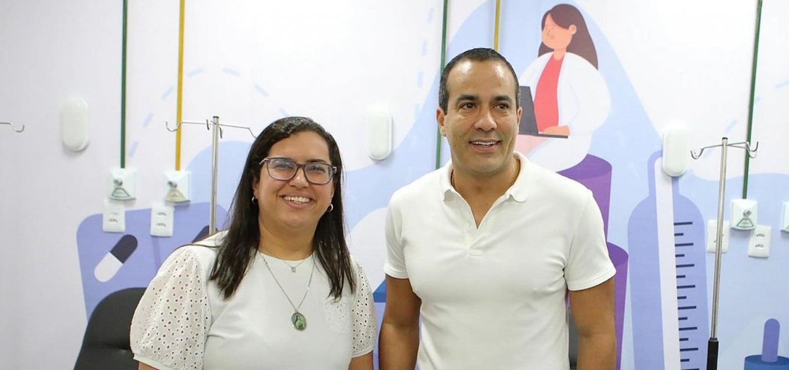 Em evento de pré-candidatura, Bruno Reis anuncia Ana Paula como vice nesta segunda-feira