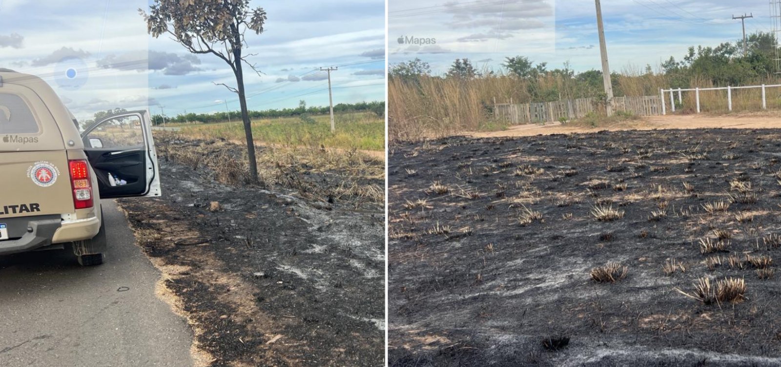 PM prende suspeito de praticar inc&ecirc;ndios na BR&ndash;242