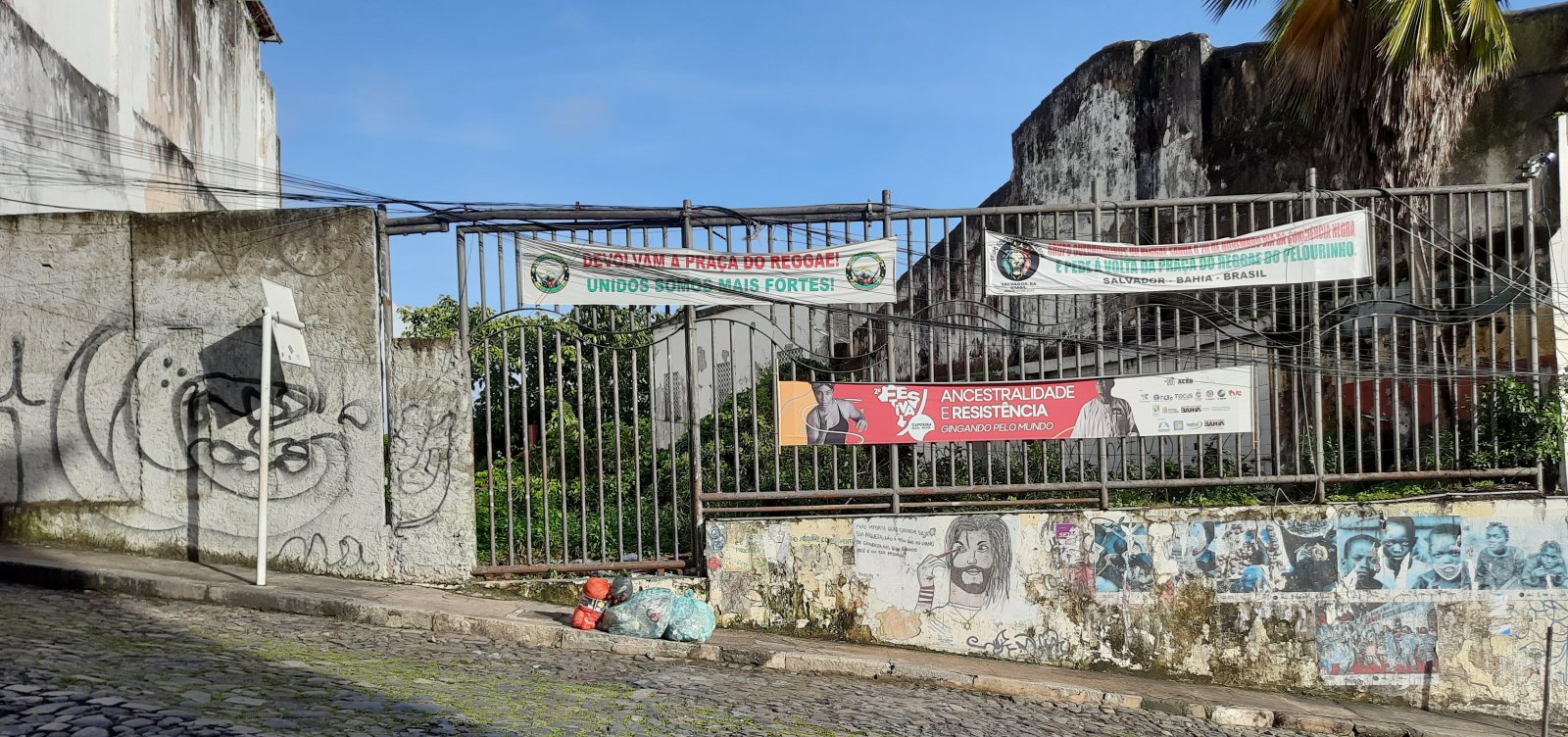 Praça do Reggae completa 25 anos amargando abandono em pleno Largo do Pelourinho