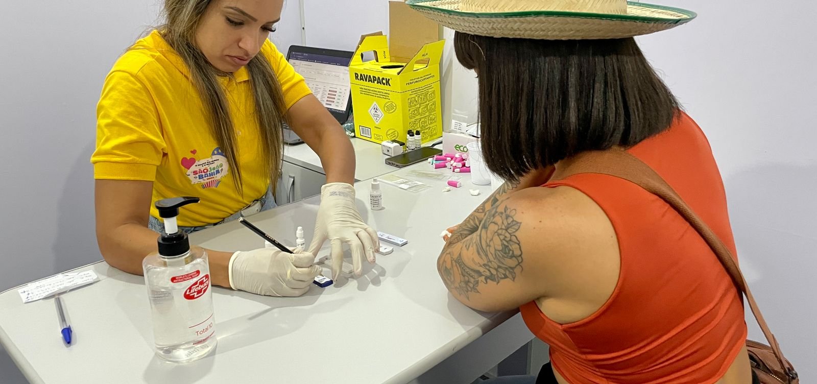 Sesab realizam quase 20 mil testes de ISTs no São João