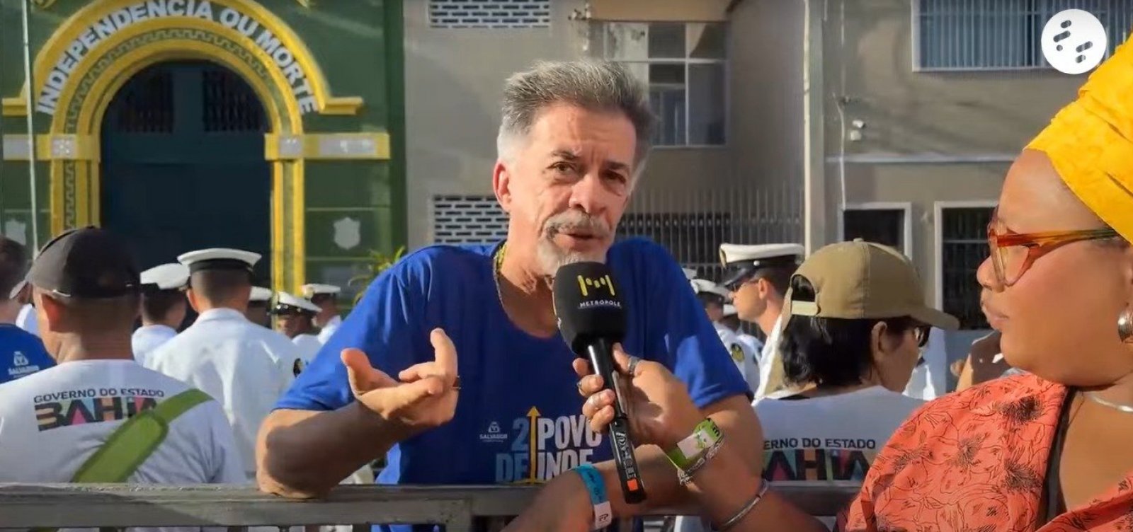 Fernando Guerreiro destaca importância popular no 2 de Julho: "quem mandou foi o povo"