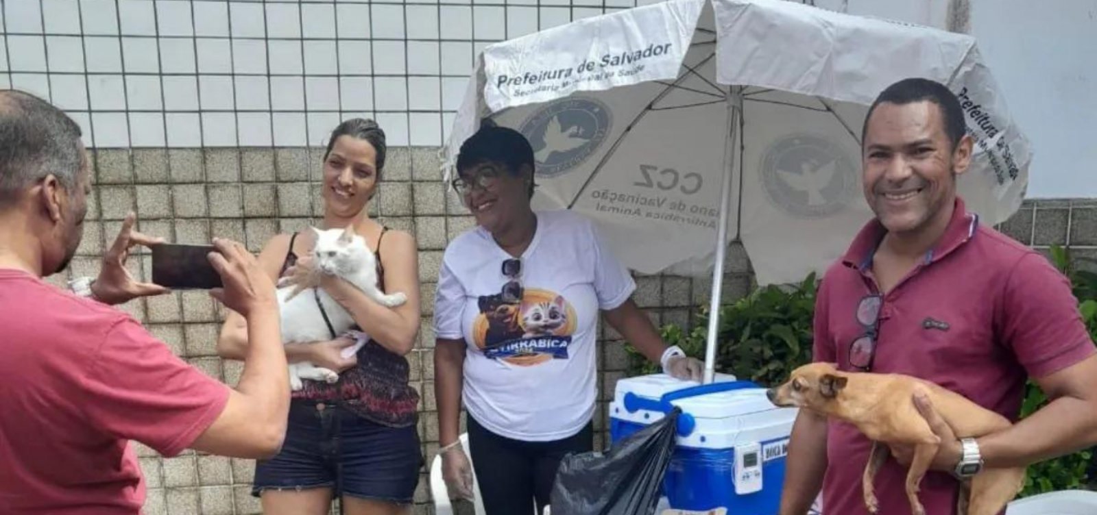 Salvador promove mutirão de vacinação antirrábica para cães e gatos neste domingo