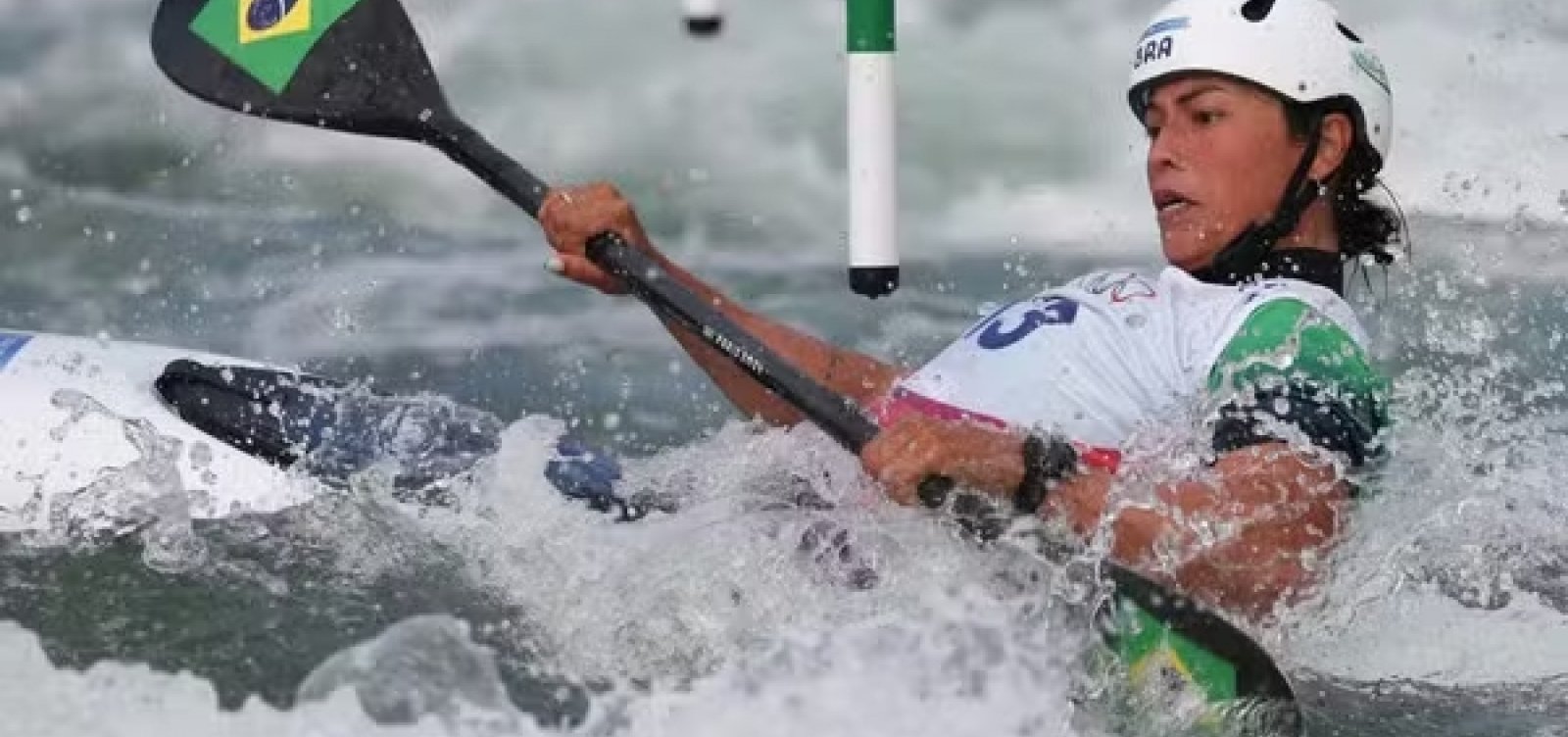 Ana Sátila termina em 4º na final da canoagem em Paris