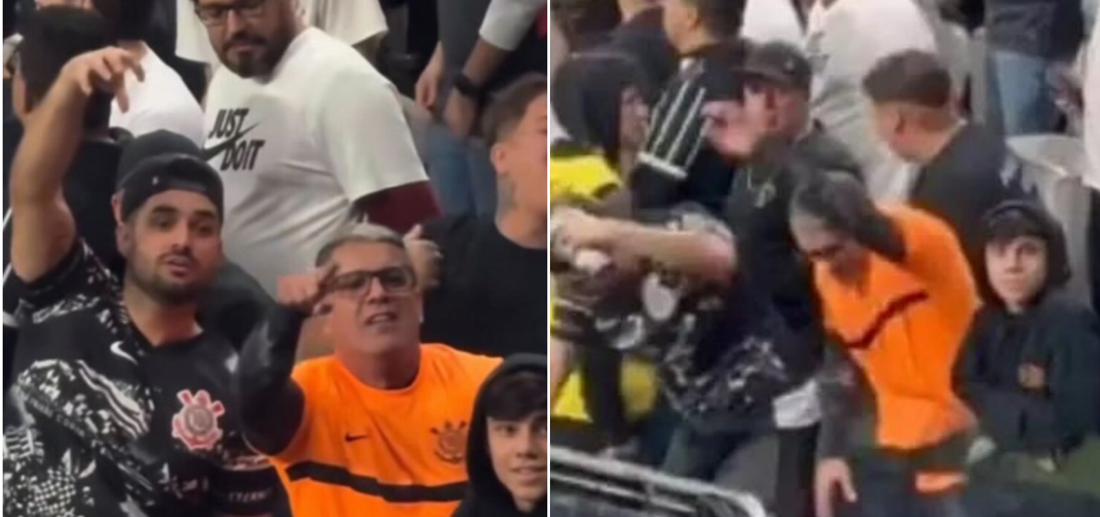 Torcedores do Corinthians envolvidos em provocações a gremistas são identificados 