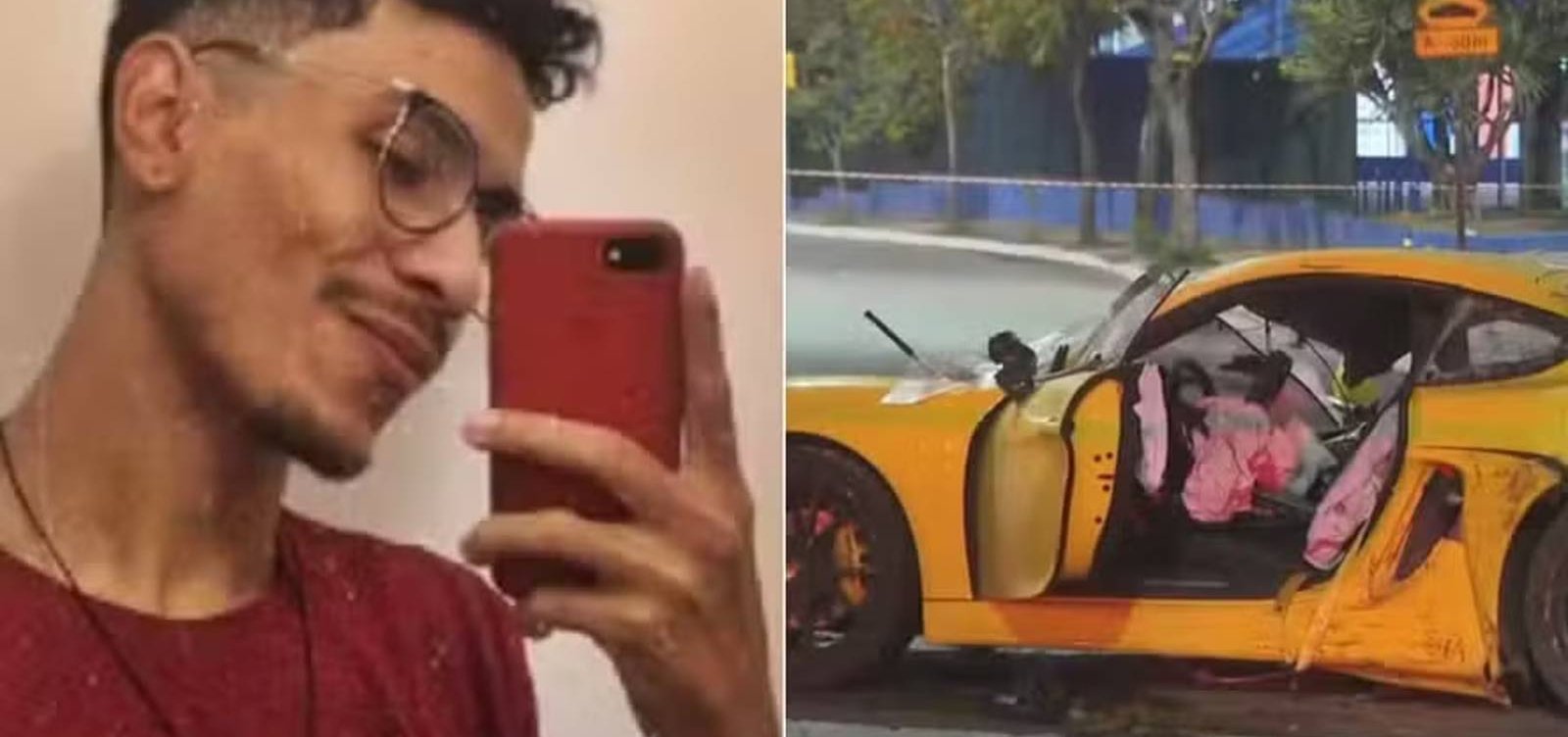 Justiça torna motorista do Porsche amarelo réu por homicidio qualificado após atropelar e matar motociclista  