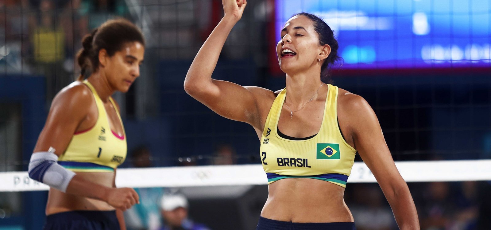 Ana Patrícia e Duda vencem final disputada e conquistam ouro no vôlei de praia