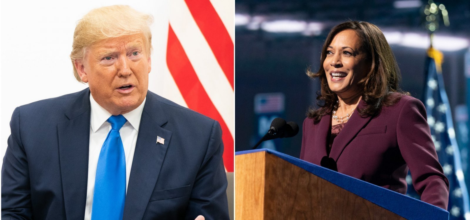 Nova pesquisa eleitoral aponta Kamala com 49% e Trump com 45%