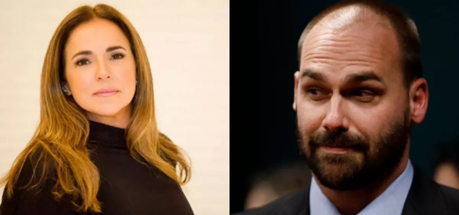 Daniela Mercury consegue parecer favorável em queixa-crime contra Eduardo Bolsonaro