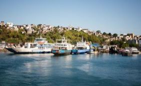 Movimento é tranquilo no sistema ferryboat na manhã deste domingo