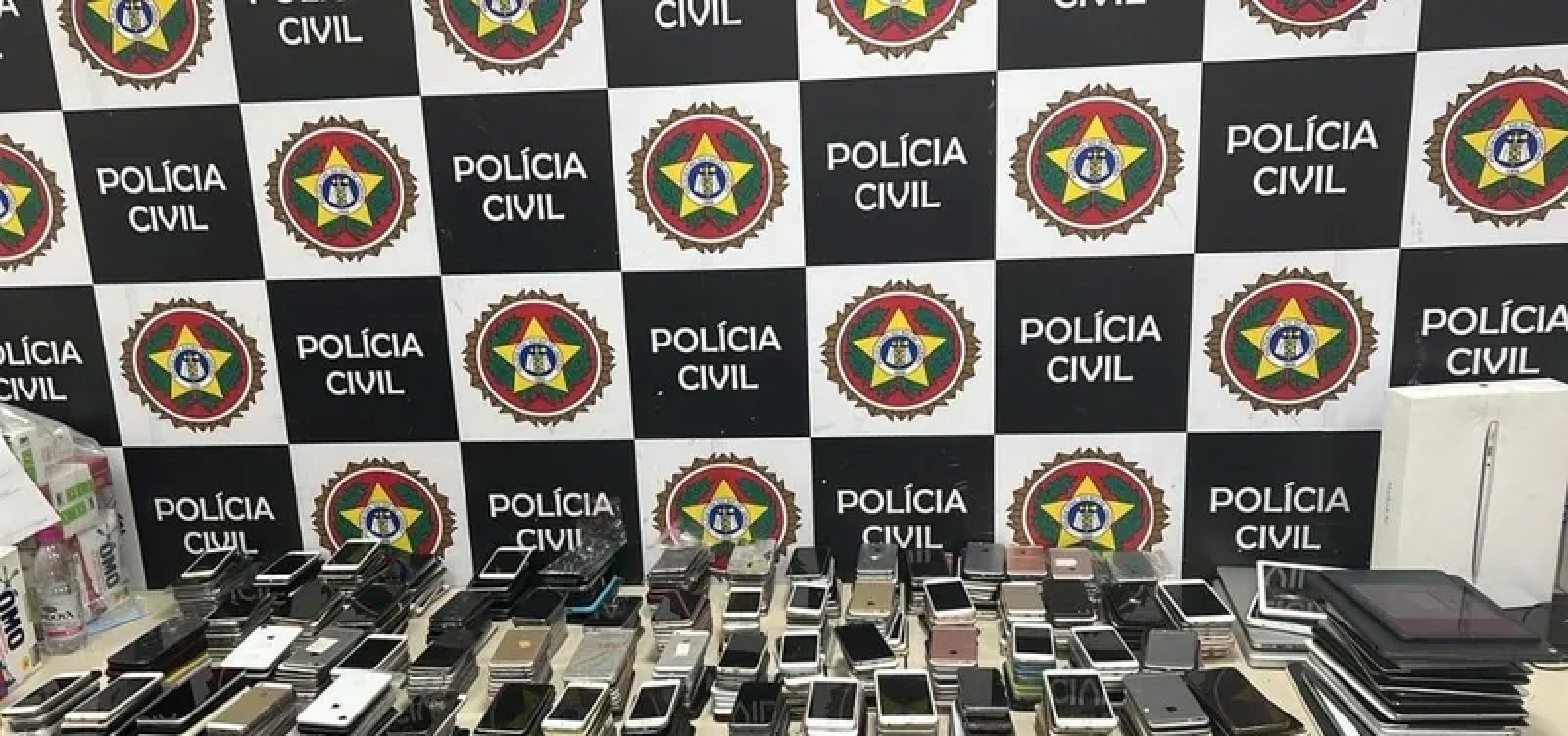 Polícia recupera 750 celulares em operação após furtos no Rock in Rio