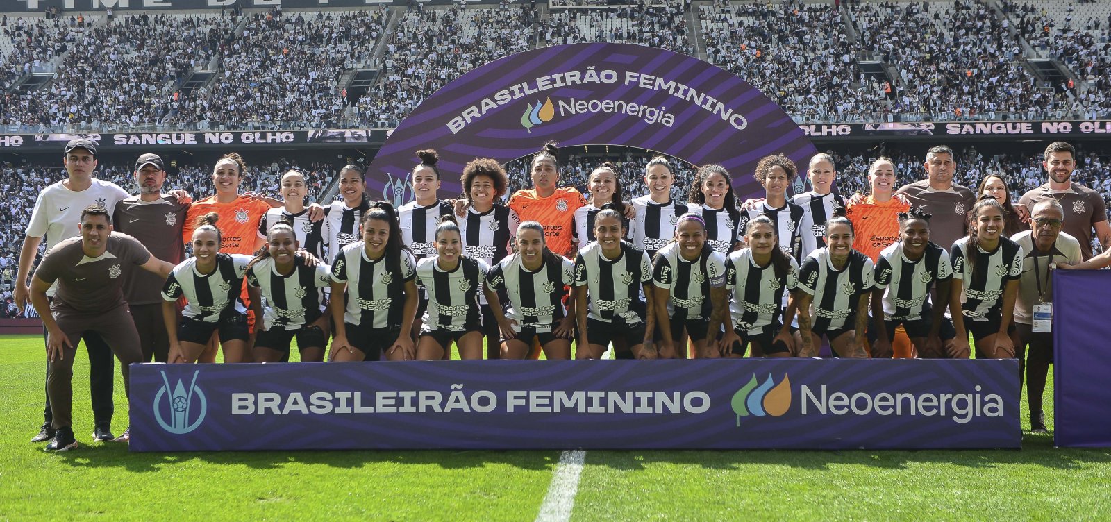 Corinthians é campeão do Brasileirão Feminino 