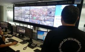 Centro Integrado da Secretaria de Segurança acompanha manifestações em Salvador