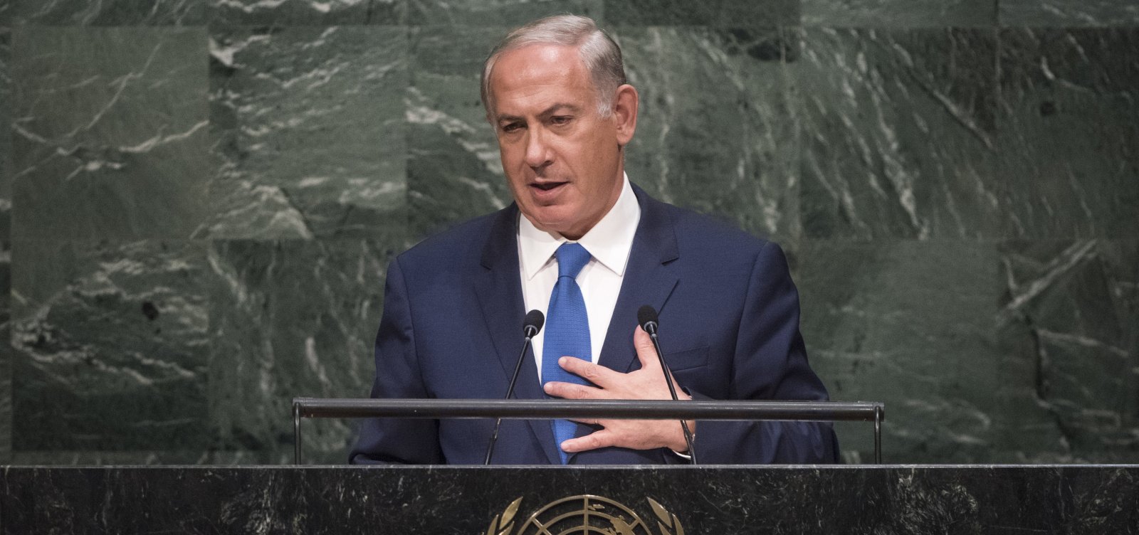 Sob protesto, Netanyahu discursa na ONU e indica que continuará com ataque ao Líbano