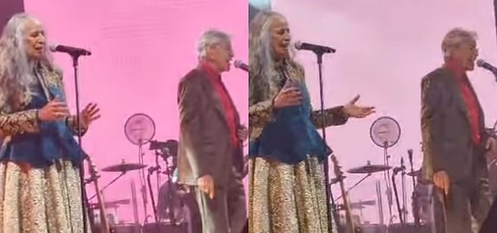 'Eu vou tomar um tacacá': Caetano e Bethânia surpreendem público ao cantar hit de Joelma