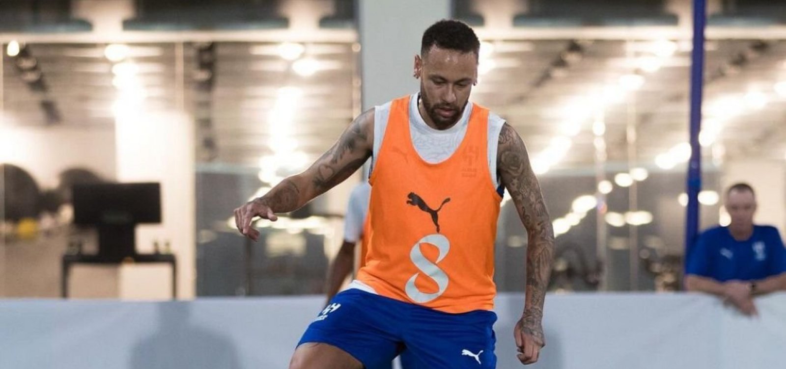 Neymar volta aos treinos no Al-Hilal