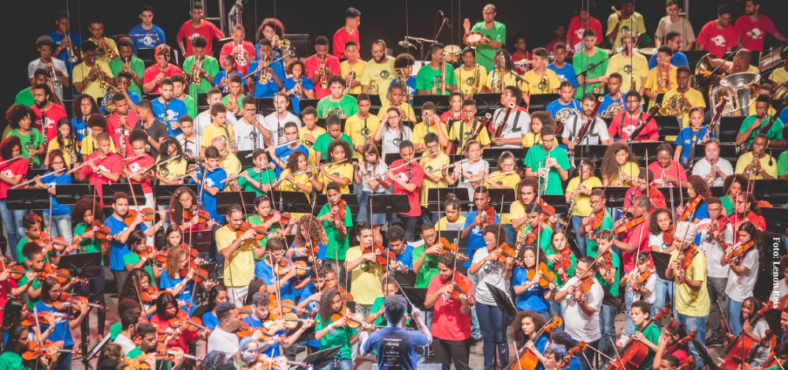 Neojiba prepara concerto na Concha Acústica para celebrar mês das crianças 