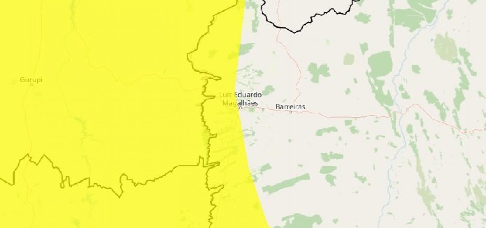 Bahia recebe alerta de chuvas intensas