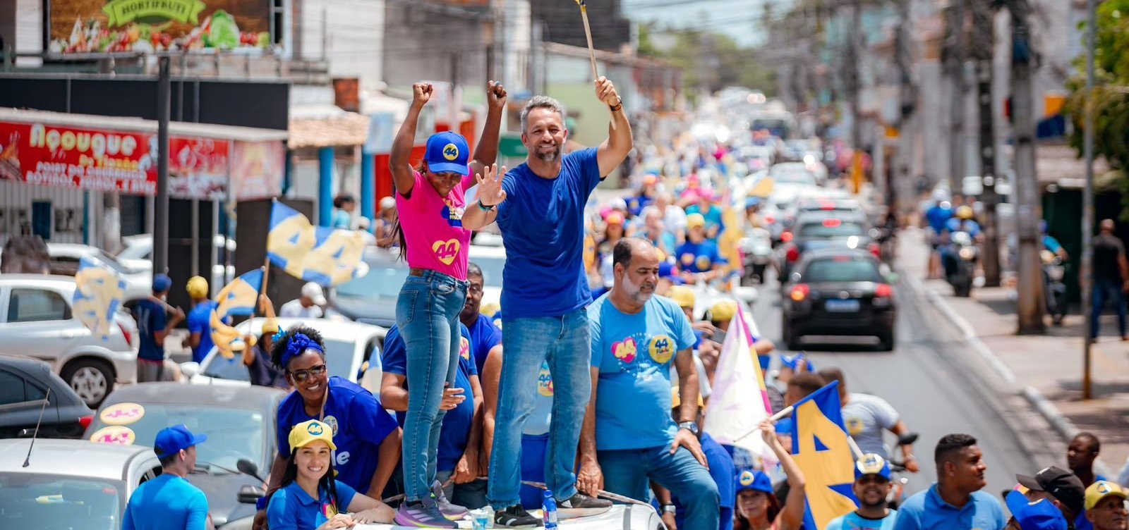 Gastança sem freios: candidato do União Brasil em Camaçari torra R$ 1 milhão em combustível para campanha