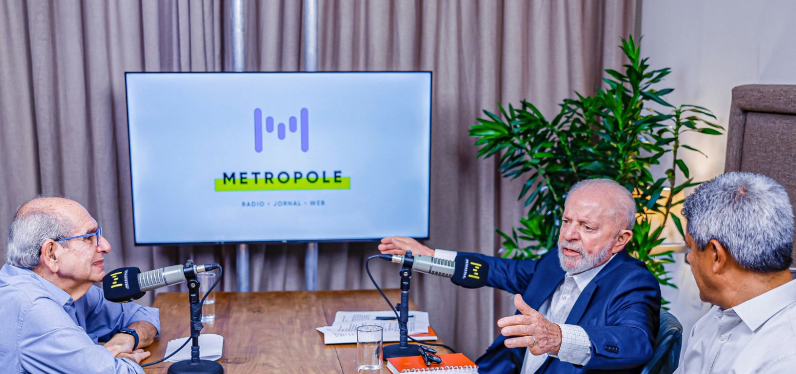 Entrevista exclusiva de Lula à Rádio Metropole repercute na imprensa nacional