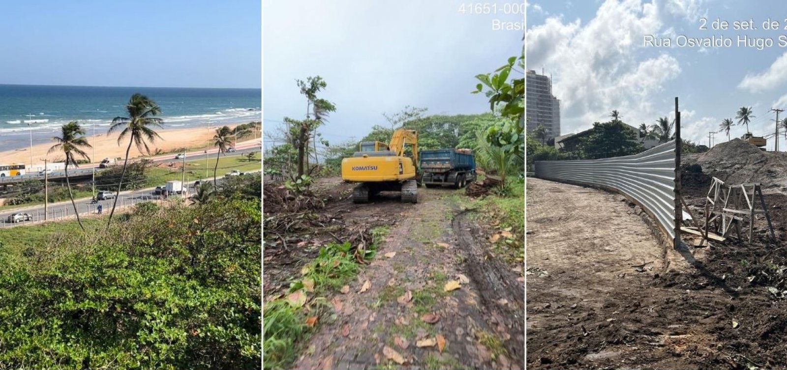 Ambientalistas e moradores denunciam obra em área de proteção de rio em Salvador