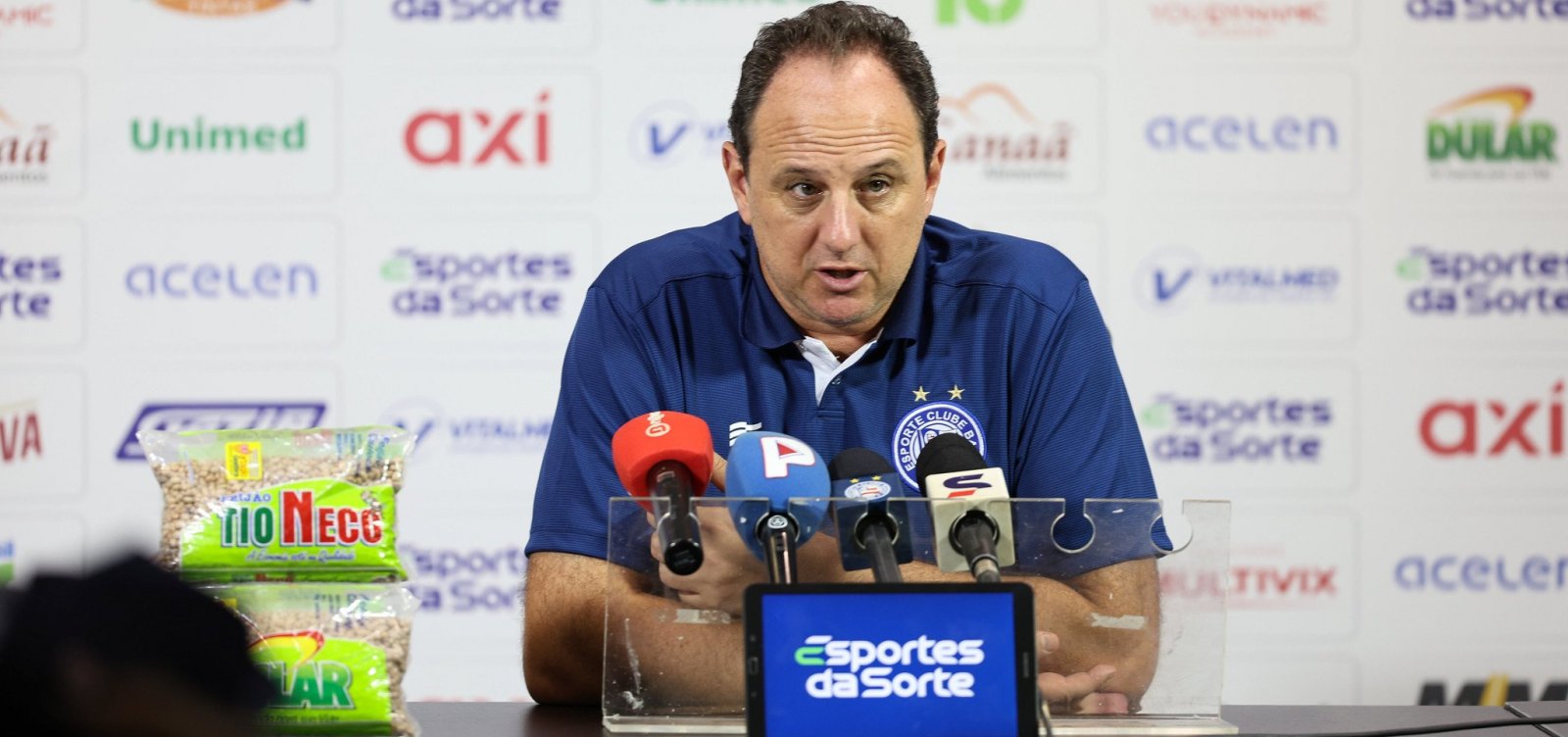 Ceni aprova desempenho do Bahia após empate no Mineirão: "Satisfeito com a performance"