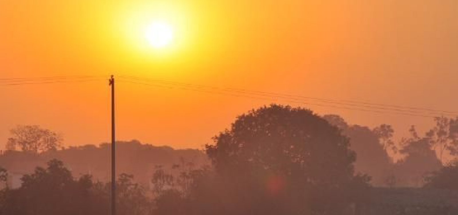 INMET emite alerta para baixa umidade em 13 cidades da Bahia 