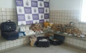 Mais de 250 quilos de drogas são incinerados em Teixeira de Freitas