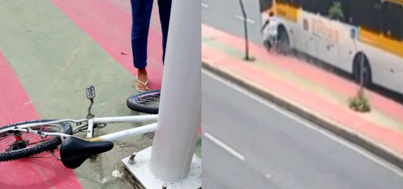 Ciclista morre após ser atingido por ônibus na Av. Afrânio Peixoto no subúrbio em Salvador 