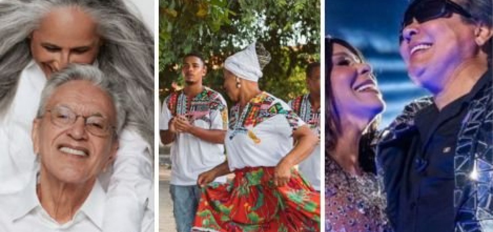 Caetano & Bethânia, Festival de Roda de Samba e Fenagro; confira agenda cultural do fim de semana