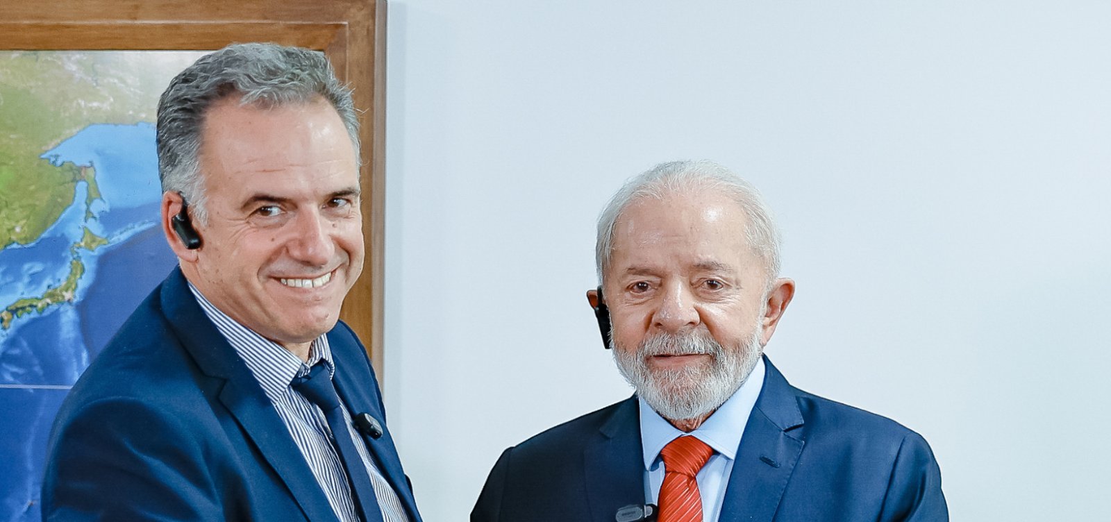 Lula recebe presidente eleito do Uruguai no Palácio do Planalto