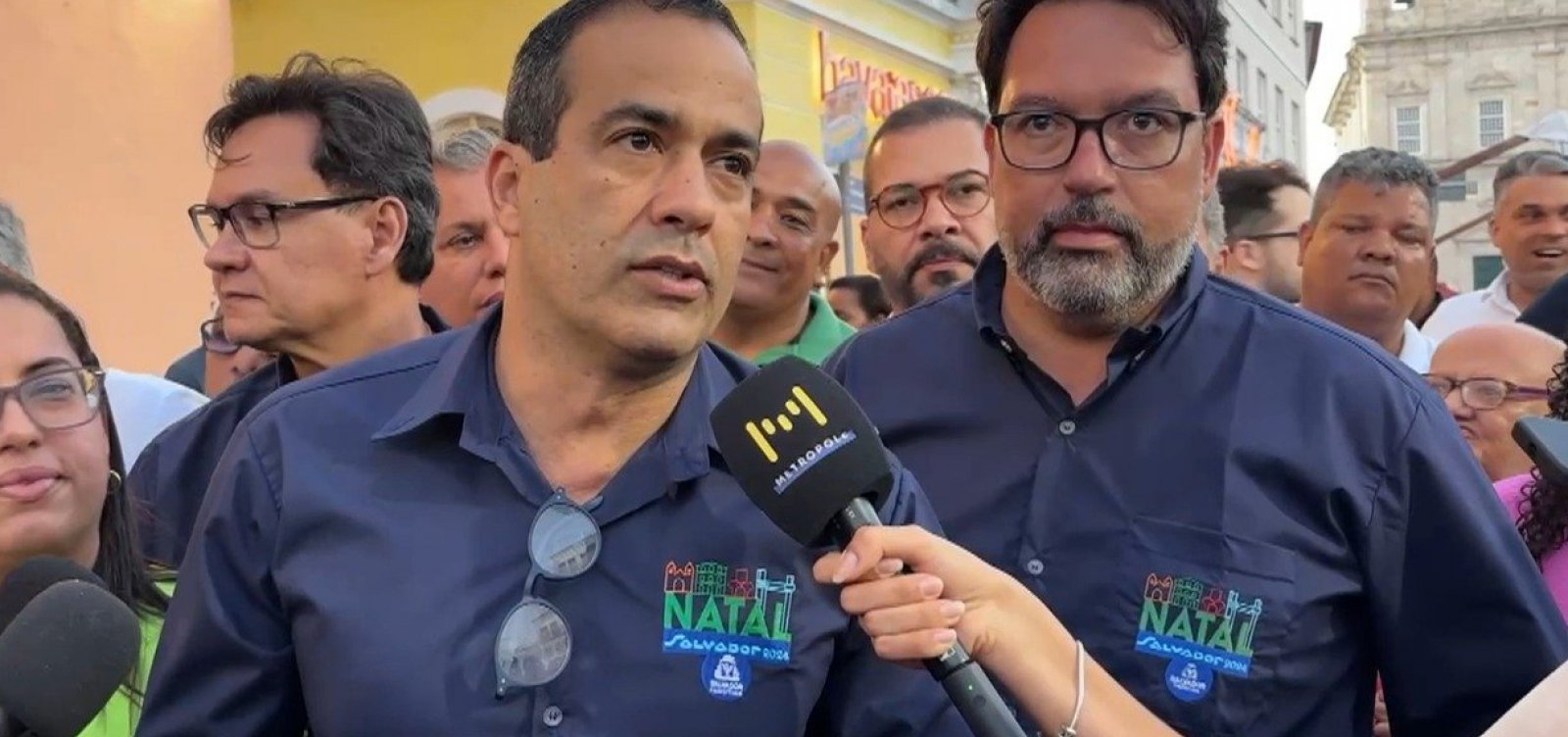 Bruno Reis inicia programação do Natal Luz no Pelourinho: "projeto se confirmou um verdadeiro sucesso"