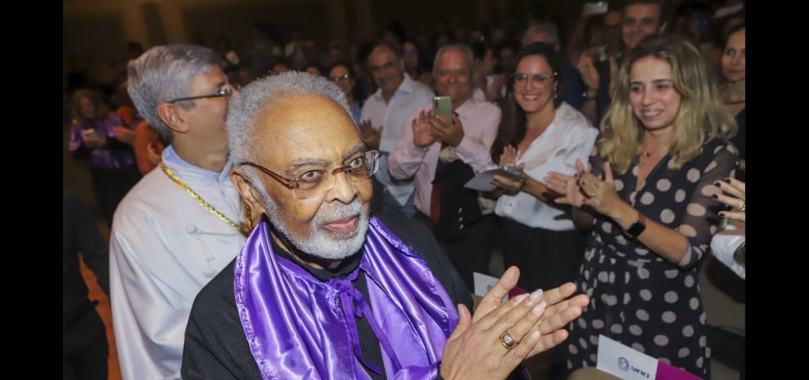 Gilberto Gil recebe seu 11º título de Doutor Honoris Causa pela UFRJ