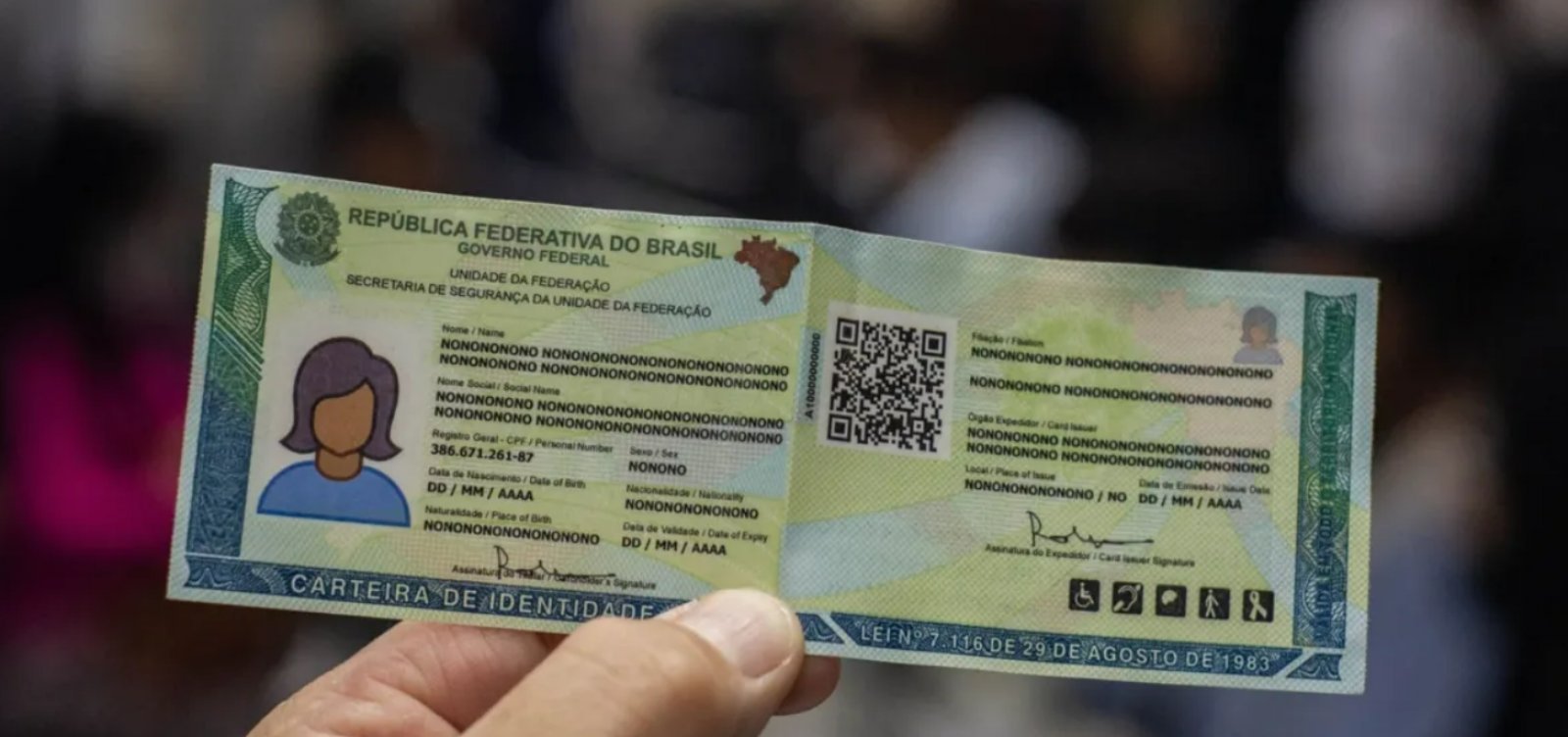 Mais de 17 milhões de brasileiros já possuem a nova Carteira de Identidade Nacional