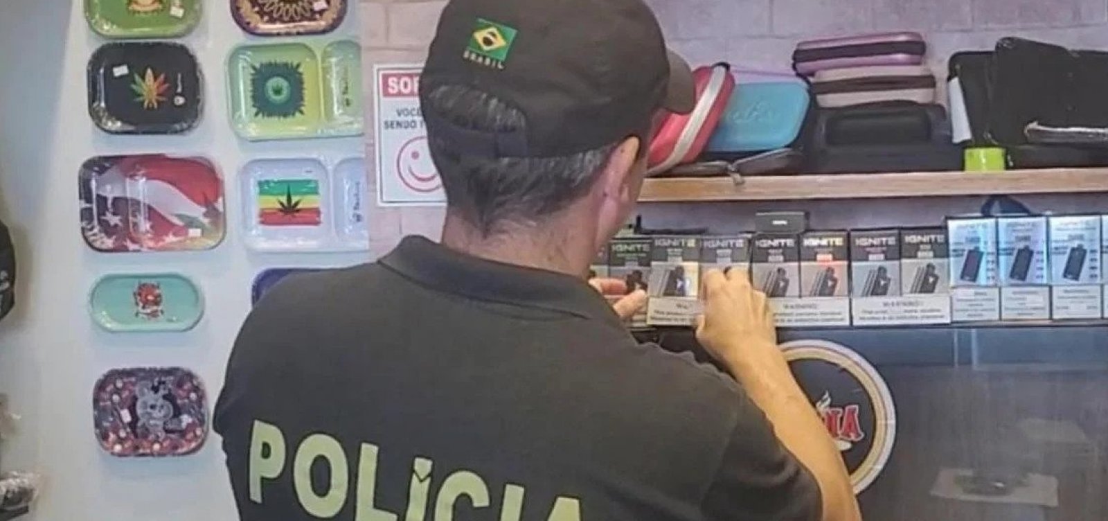 PF combate contrabando de cigarros eletrônicos no Sul da Bahia