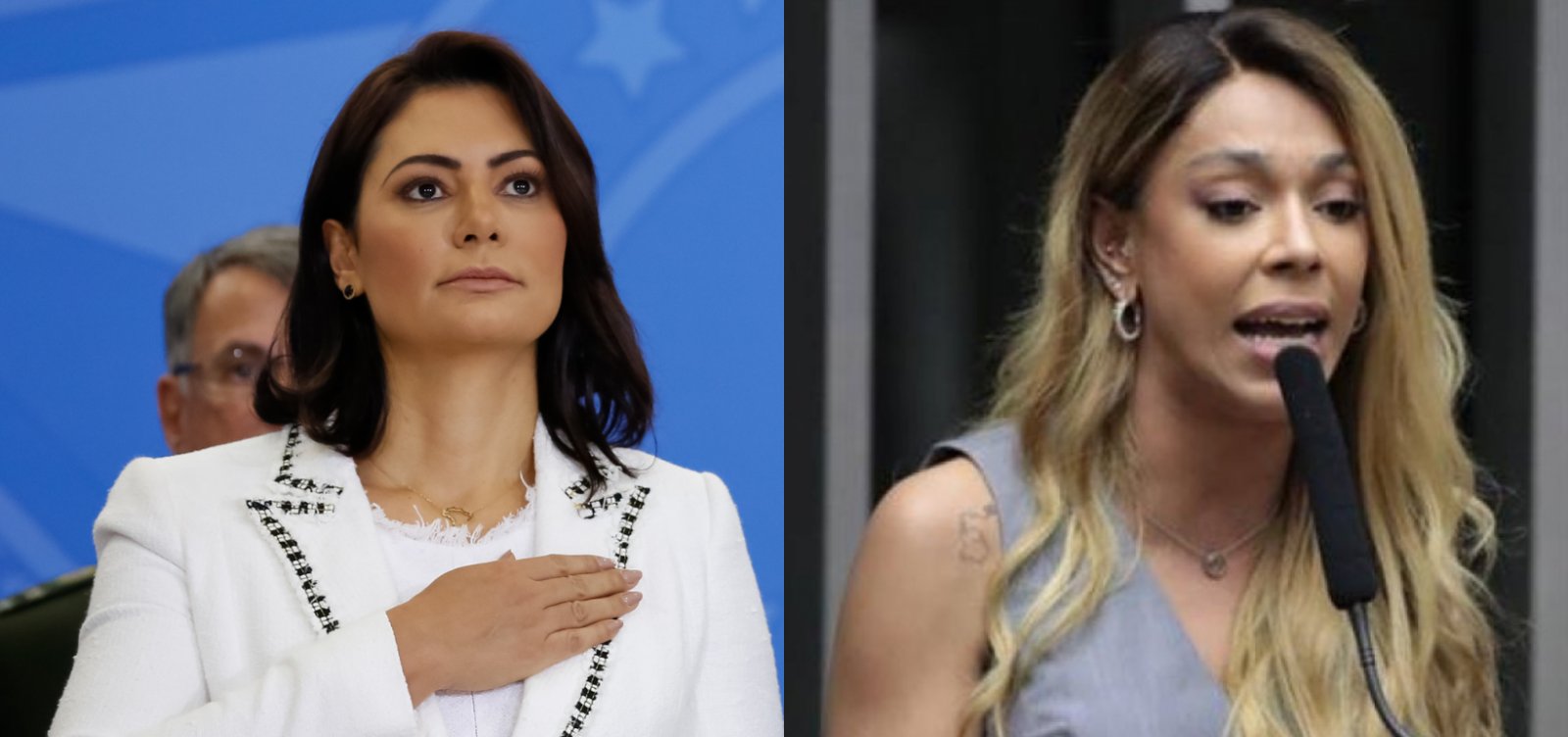 STF nega queixa-crime de Michelle Bolsonaro contra Erika Hilton e arquiva caso