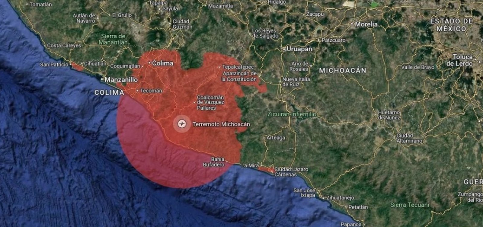 Terremoto de 6,2 atinge o sudoeste do México