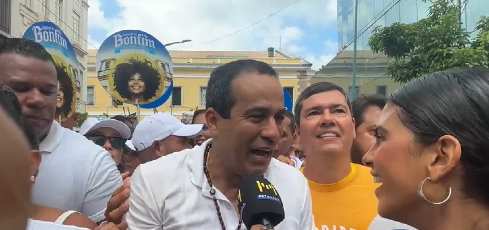 Bruno Reis vê Lavagem do Bonfim como "aquecimento" para o Carnaval de Salvador